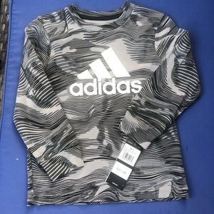 Adidas long sleeve shirt for boys size 4.  Brand new.